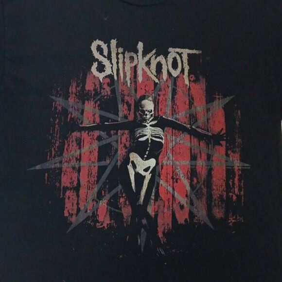 Slipknot Concert Music Tee Size Medium  Brand Port & Company  100% Cotton - Picture 1 of 5